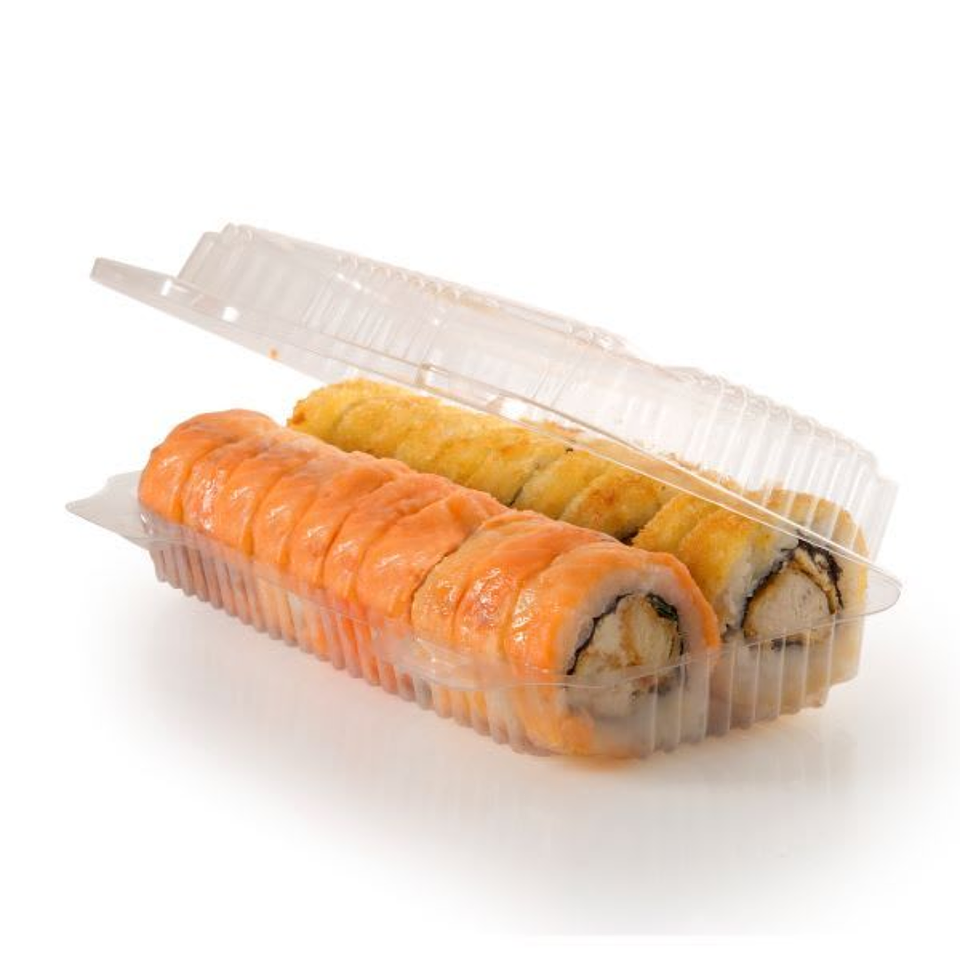 Bandeja Plastica 243 / Sushi 2 rolls (50 unidades) 1
