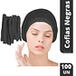 Redecillas Cofias O Gorros Cilp Negro (100 Unidades) - Miniatura 1