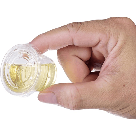 Pocillo Degustador Salsero Antiderrame 1oz 30ml (100 unidades)