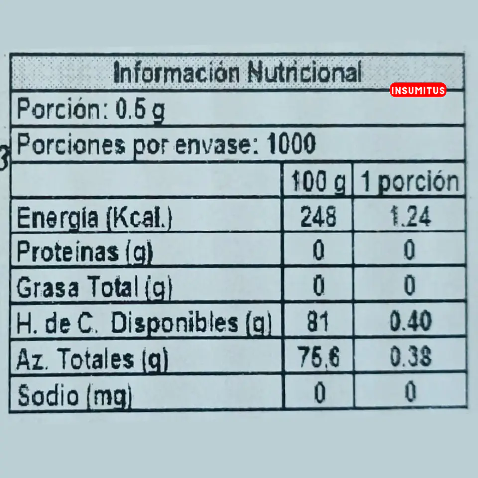 Stevia en Sachet (0.5gr x 1000 Sobres) Relkon 2