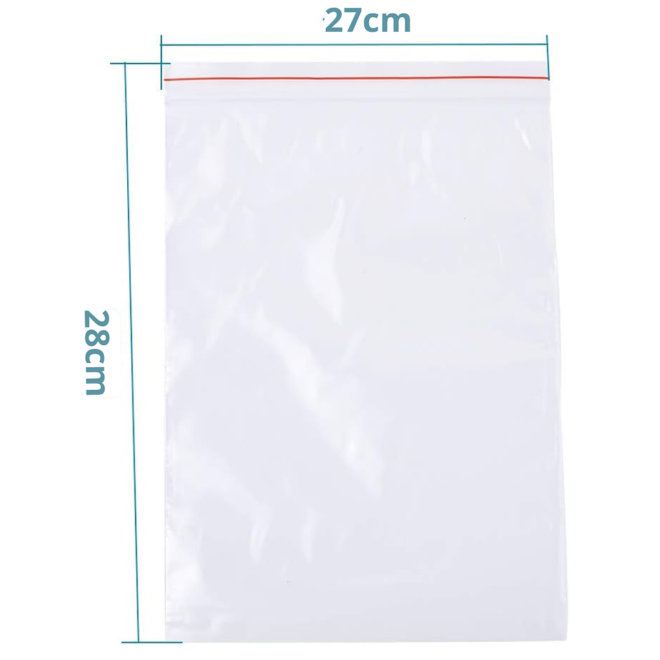 Bolsa con Cierre Hermético 27x28cm (15 unidades) 2