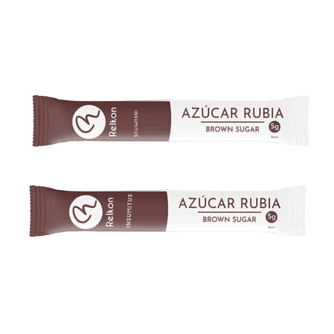 Azucar Rubia en Sachet (5gr x 800 Sobres) Relkon