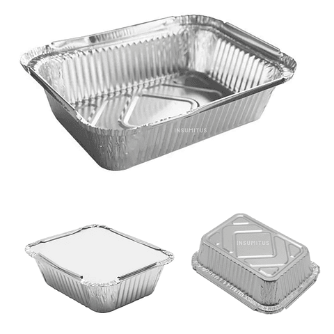 Envase de Aluminio C40 Tapa Carton (20 unidades)