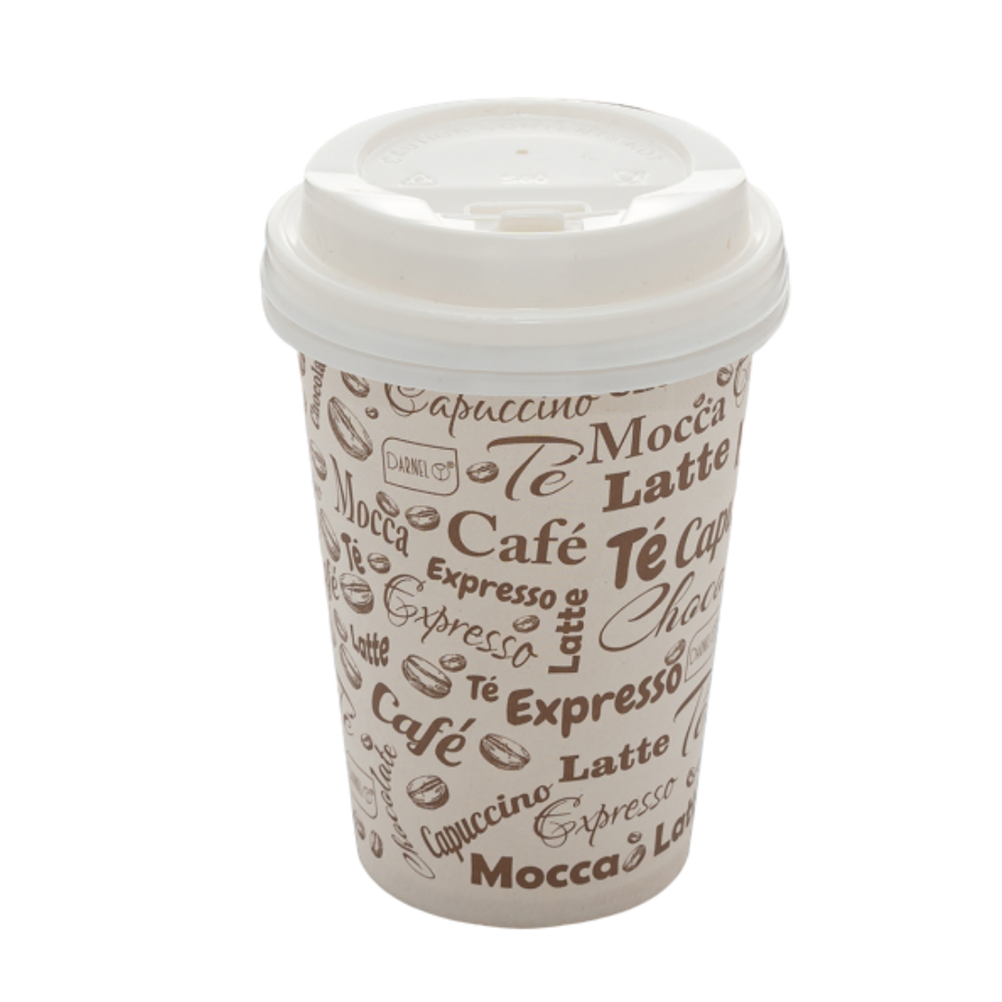 Vaso Polipapel 12oz Con Tapa (350ml) (50 unidades) 1