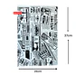 Papel Antigrasa Diario Negro 25x37cm (100 hojas)  - Miniatura 2