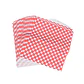 Papel Antigrasa Cuadros Rojos 30x30cm (100 hojas) - Miniatura 1