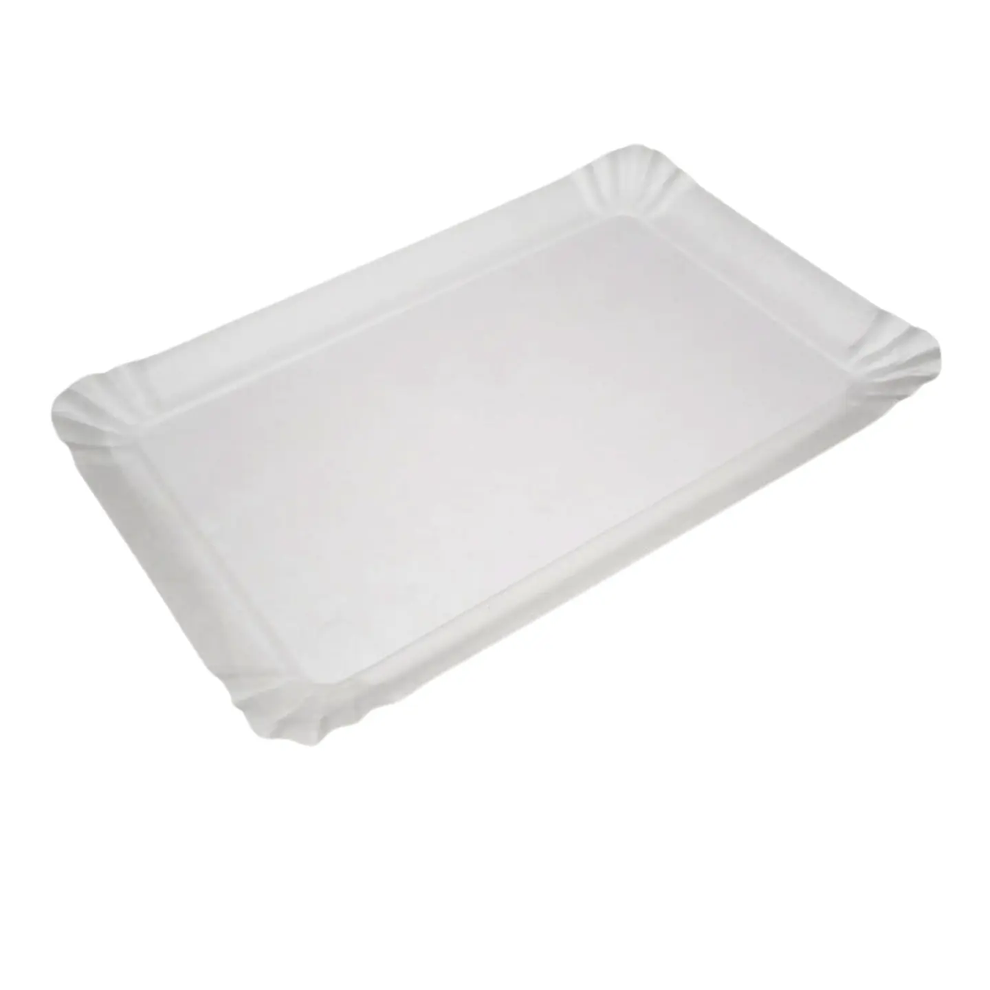 Bandeja Rectangular Cartón N° 5 (20x13cm) (100 Unidades) 1