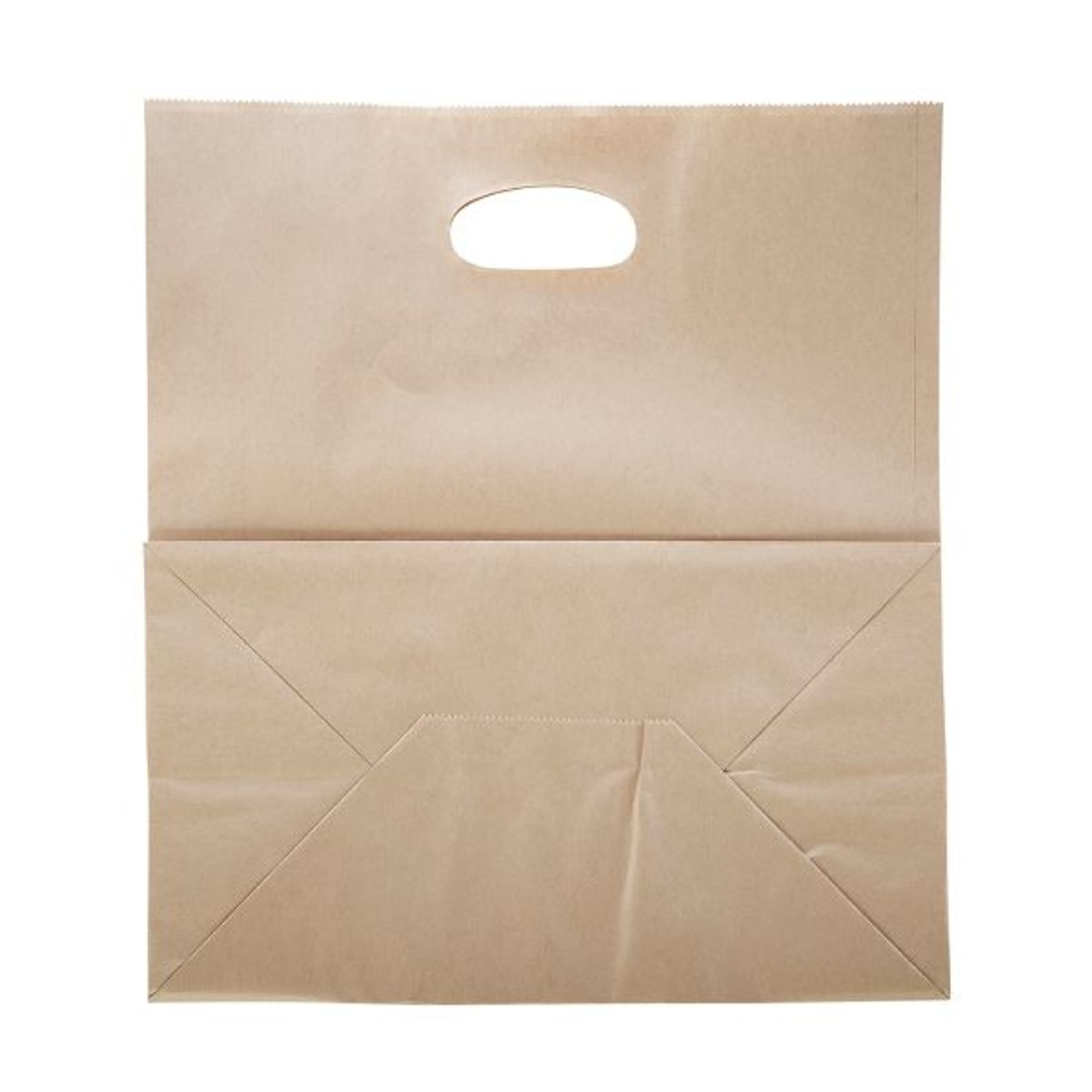 Bolsa Kraft con Manilla Riñon 28x15x28 (25 unidades) 3