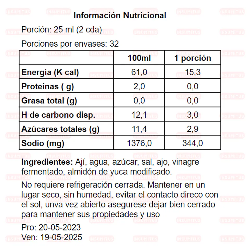 Salsa Sriracha (793gr) JapoFood 2