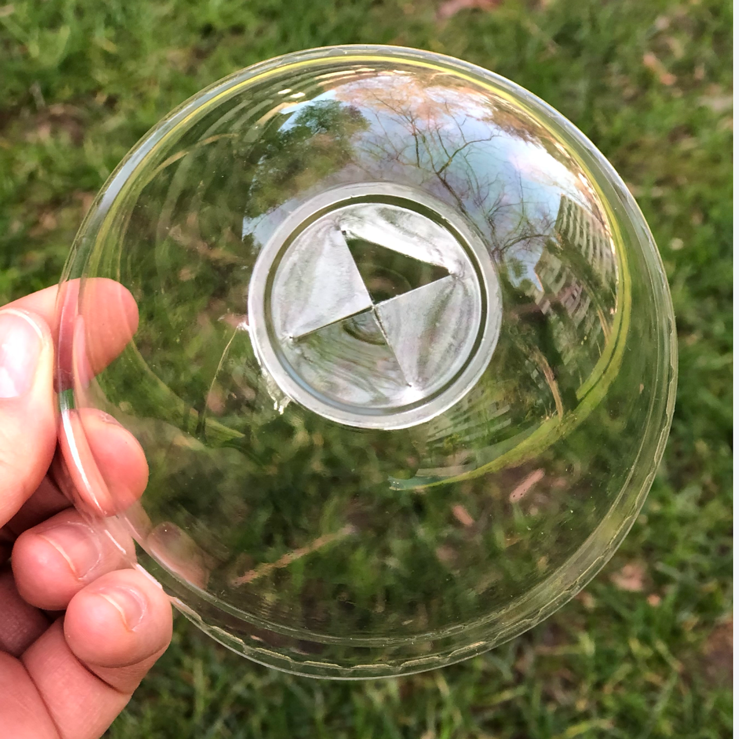 Vaso Pet con Tapa Domo Hoyo Cruz 500ml - 16oz (50 unidades) 2