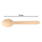 Cucharas Chica de Madera Biodegradables (100 unidades) Insumitus® - Miniatura 2