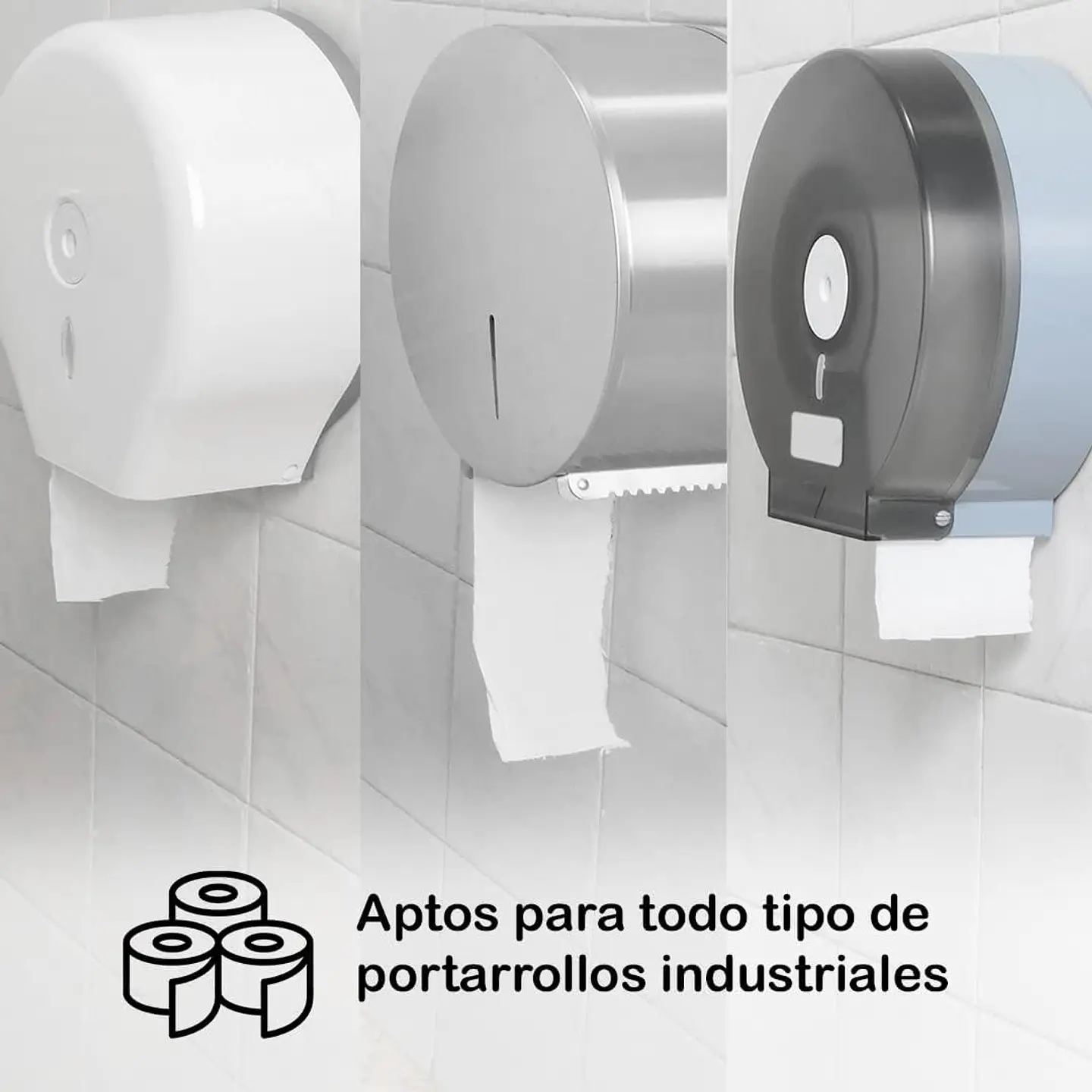 Papel Higienico 300 metros (6 rollos) Insumitus® 2