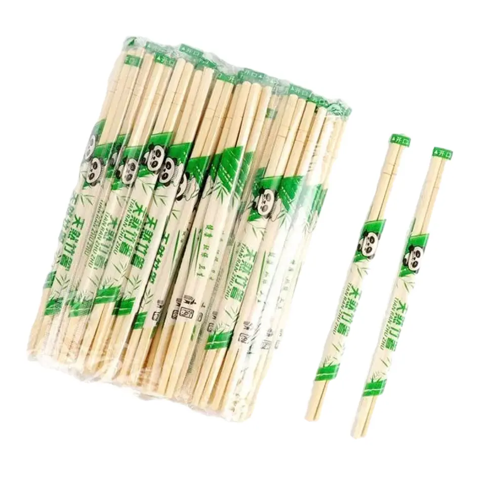 Palitos Chinos de Bambú para Sushi (100 pares) Panda 1