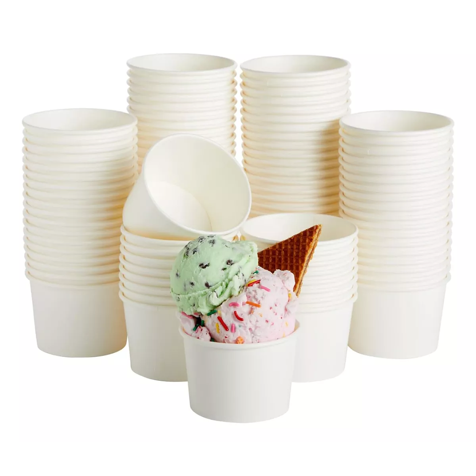 Pote Blanco Polipapel 6oz (50 unidades) 2