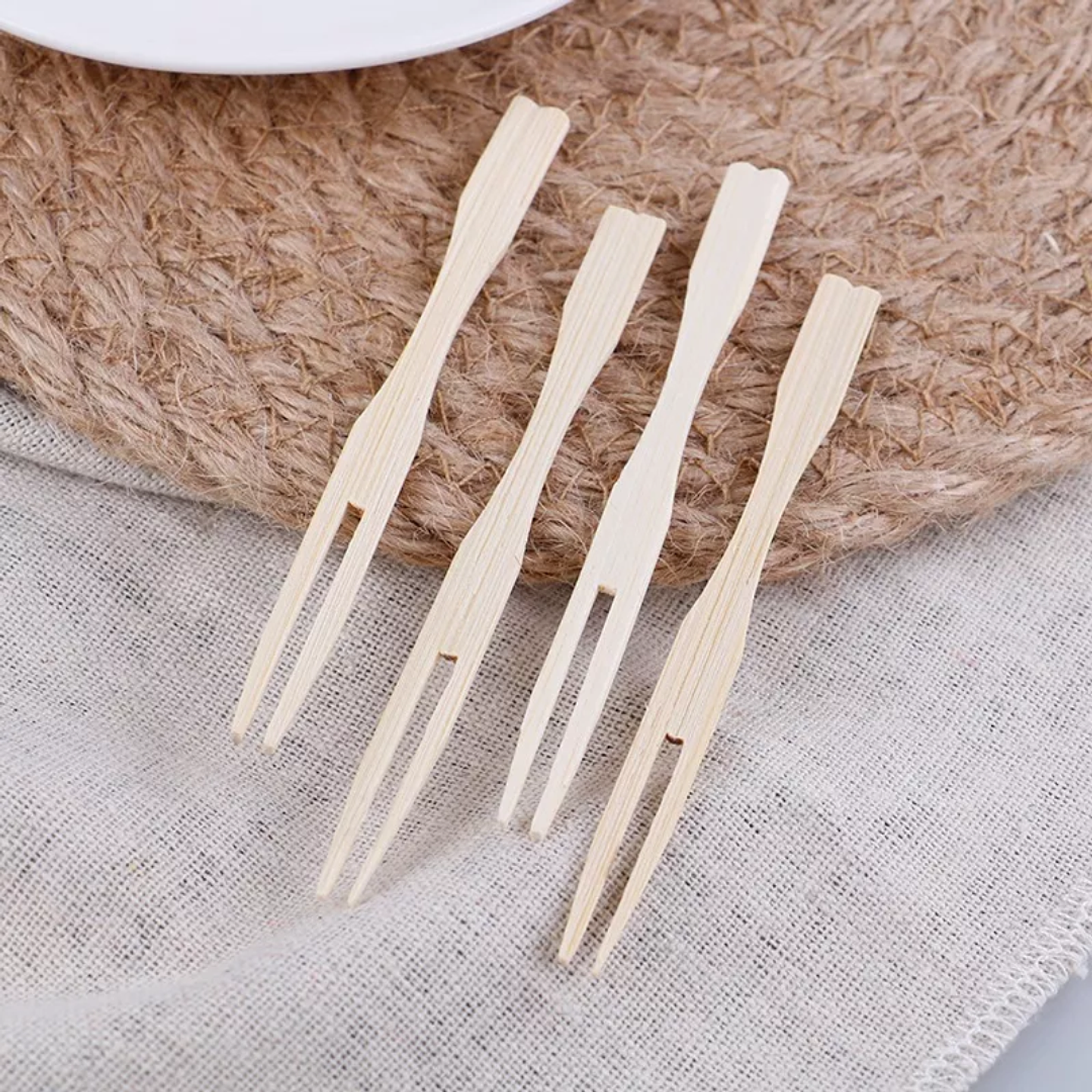 Pinchos para Coctel de Madera 9cm (100 Unidades) 3