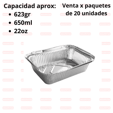 Envase de Aluminio C18 Tapa Carton (20 unidades)