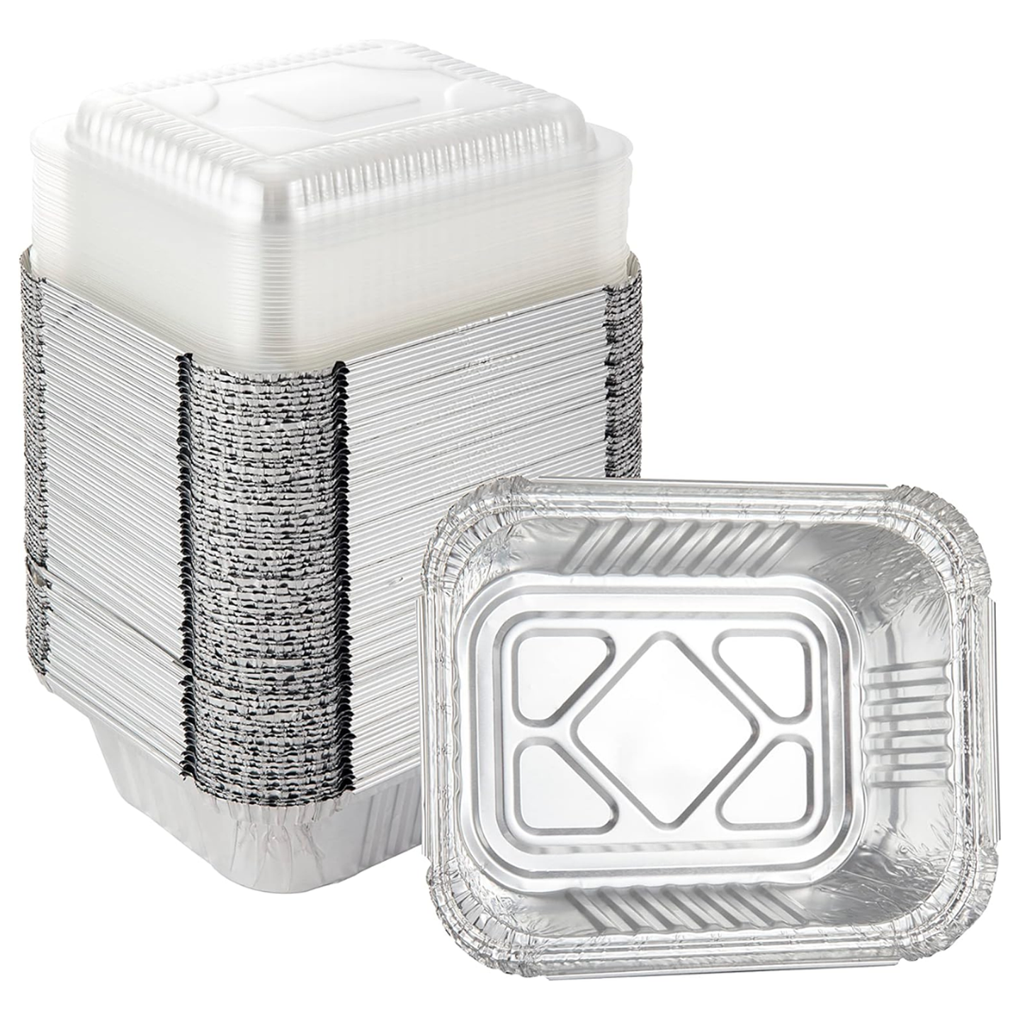 Envase de Aluminio C10 Tapa Transparente (20 unidades) 2