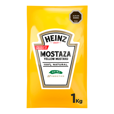 Mostaza (1kg) Heinz