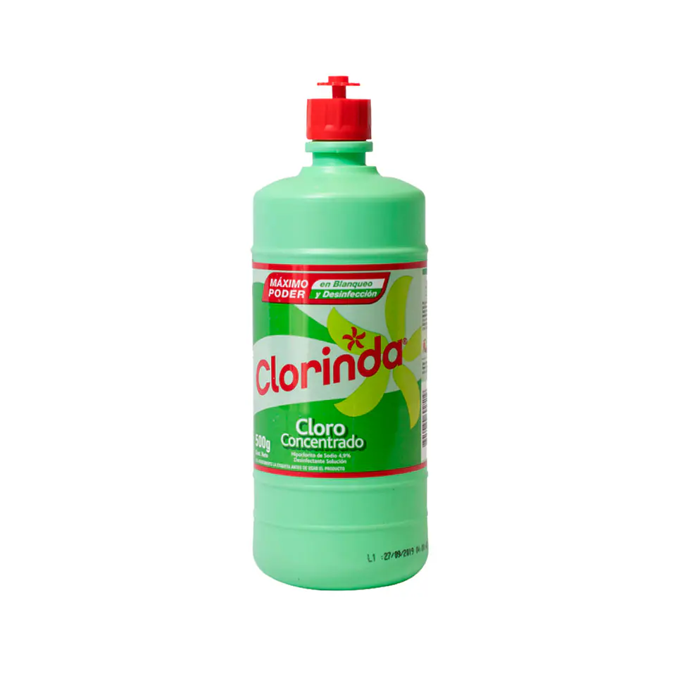 Cloro Concentrado (500gr) Clorinda 1