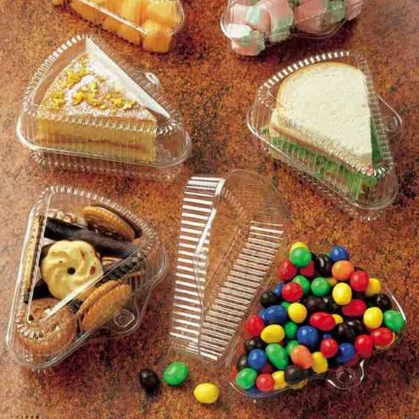 Envase Triangular Alto 11x7cm (50 unidades) 2