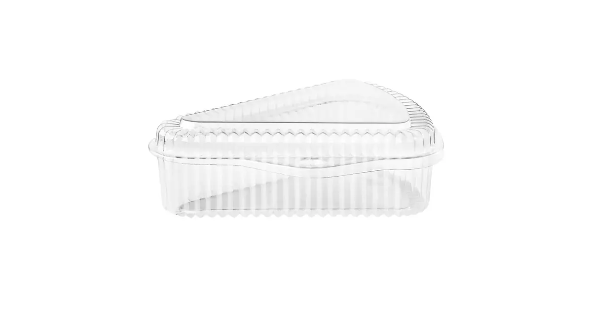 Envase Triangular Bajo 11x5cm (50 unidades)