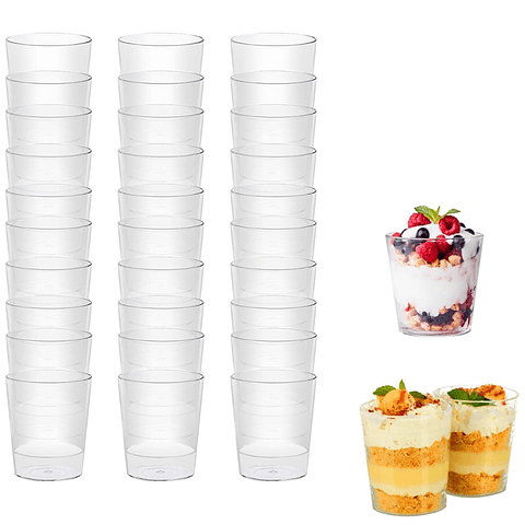 Vaso Acrilico 2oz - 60ml (25unidades)