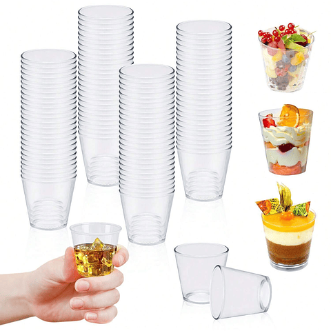 Vaso Acrilico 1oz - 30ml (30unidades)