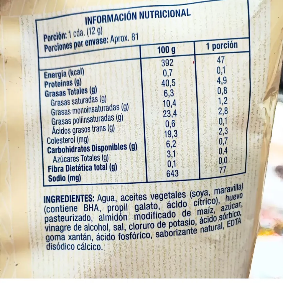 Mayonesa Deli (970gr) Hellmanns 2