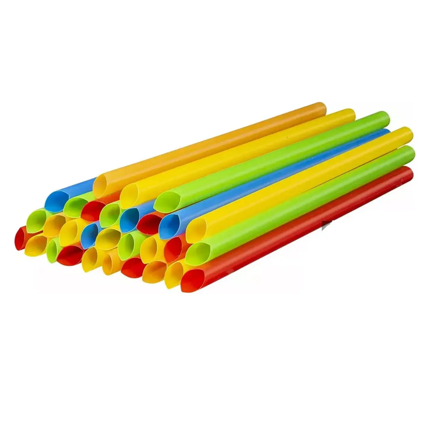 Bombillas Plasticas Gruesas de Colores 10x195mm (50 unidades) 2