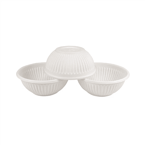 Bowl Biodegradable 9oz 270cc (10 unidades) Bioely