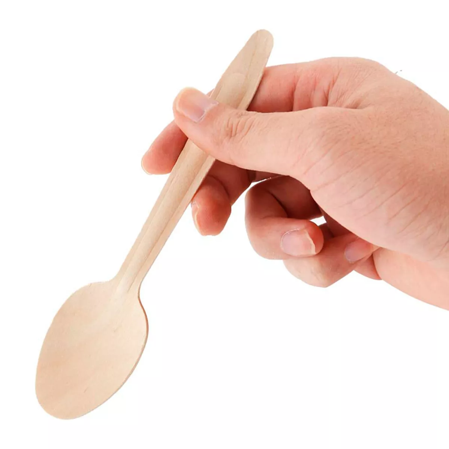 Cuchara de Madera Biodegradables (100 unidades)  Insumitus® 3