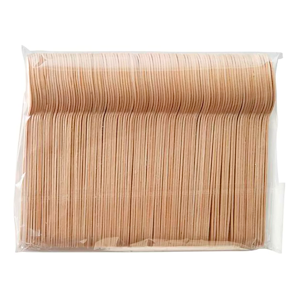 Cuchara de Madera Biodegradables (100 unidades)  Insumitus® 4