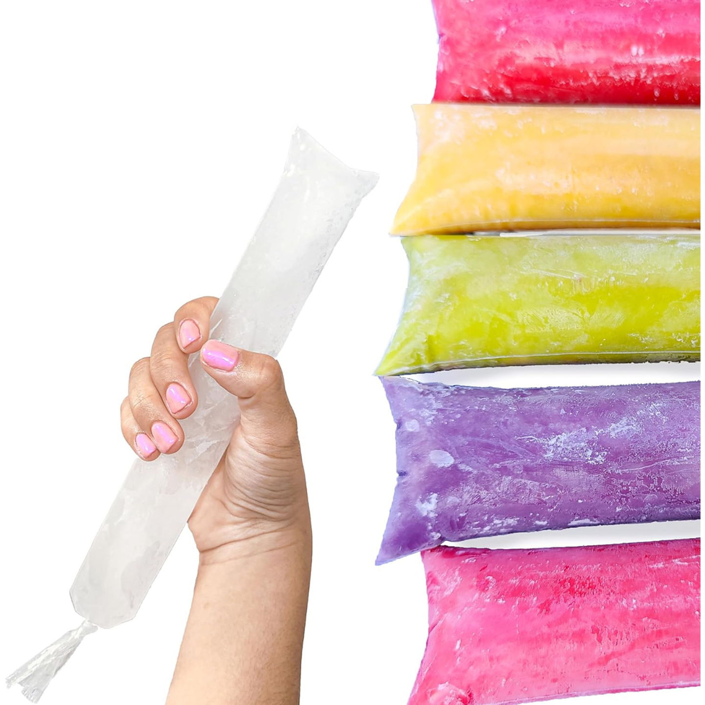 Bolsas Para Cubos Helados Artesanales (100 Bolsas) 3