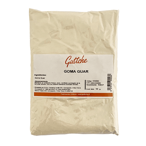 Goma Guar (100gr) Guttche