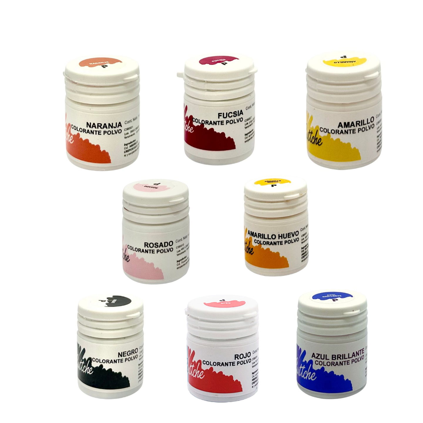 Colorante Comestible en Polvo (15gr) Guttche 1