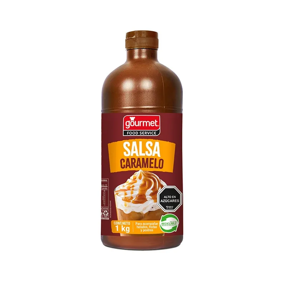 Salsas para Postres Gourmet Botella 1kg 2
