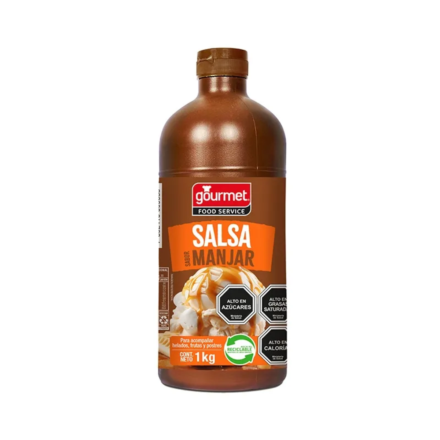 Salsas para Postres Gourmet Botella 1kg 5