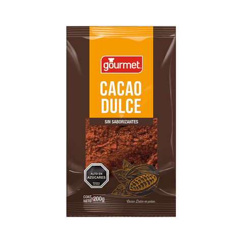 Cacao Dulce Gourmet 200gr