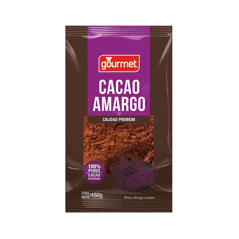 Cacao Amargo Gourmet 150gr