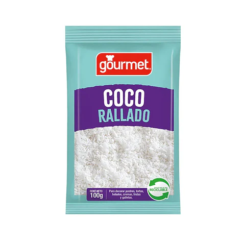 Coco Rallado Gourmet Bolsa 100gr