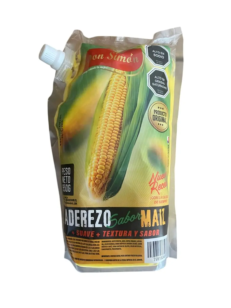 Salsa Aderezo de Maiz Don Simón (950gr) 2
