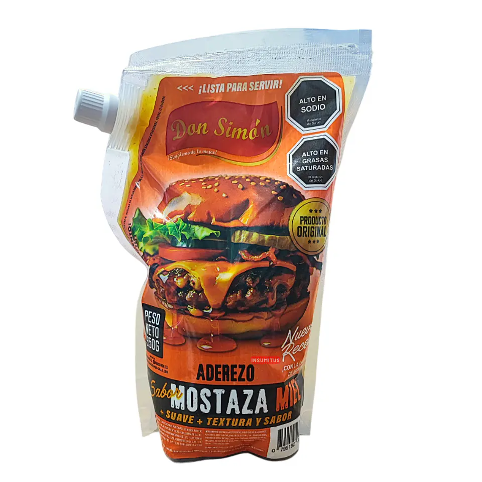 Salsa Aderezo Mostaza Miel Don Simón (950gr) 1