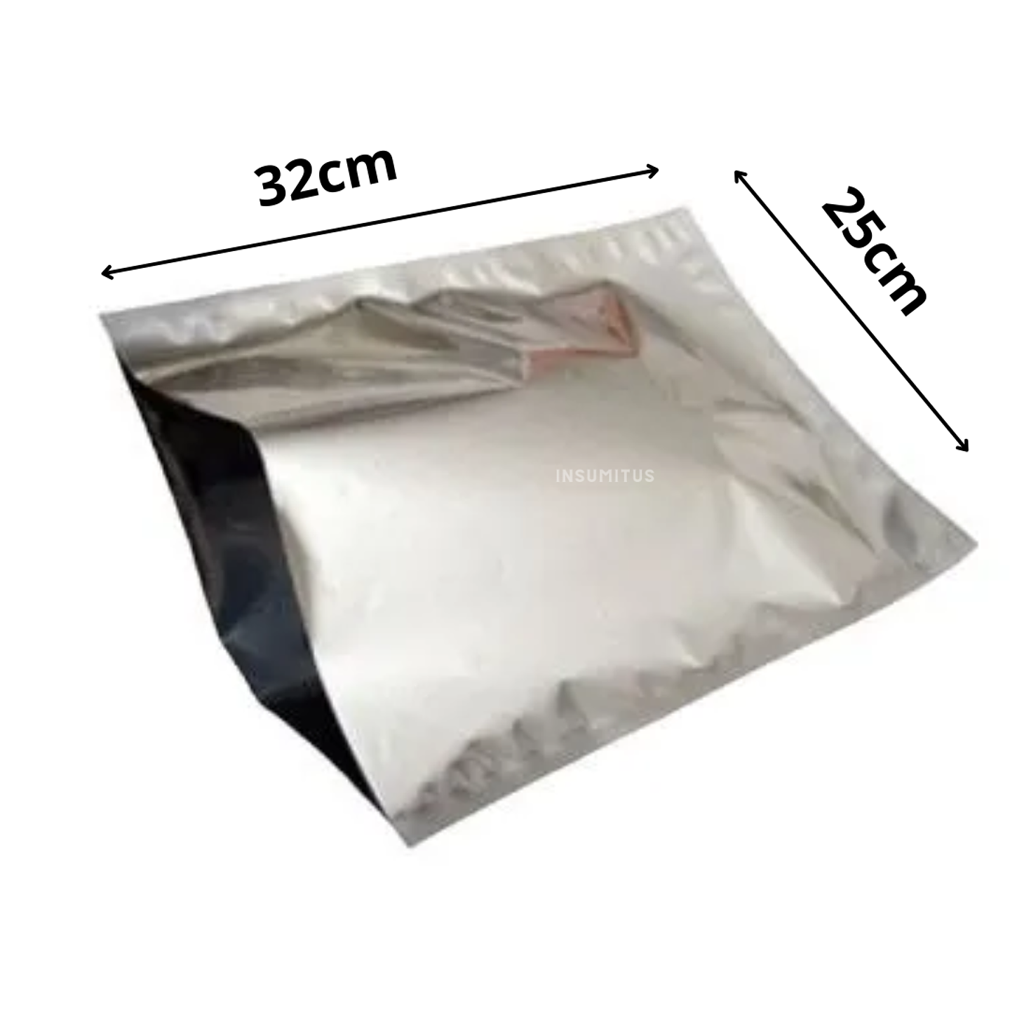 Bolsa de Aluminio para 1/2 Pollo Asado 25x32cm (100un) Insumitus® 2