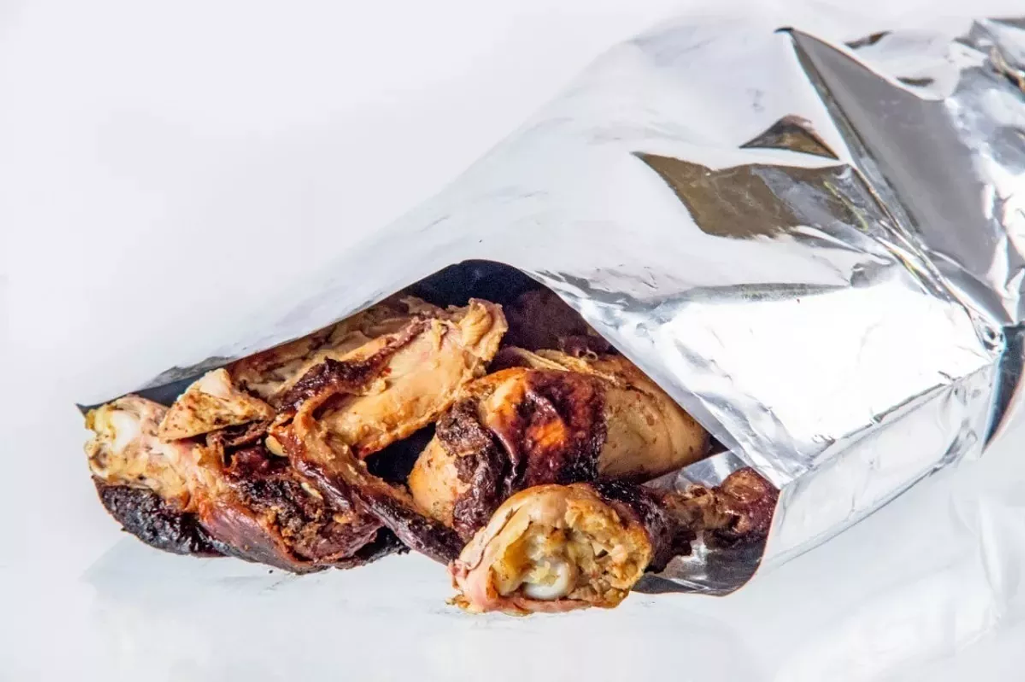 Bolsa de Aluminio para 1/2 Pollo Asado 25x32cm (100un) Insumitus® 3