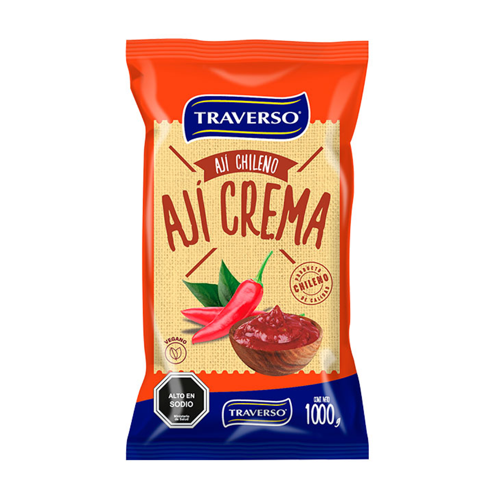Ají en Crema Traverso 1kg 1