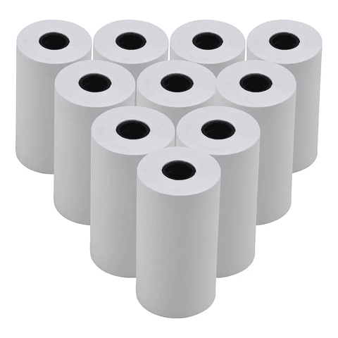 Rollo Termico 58x40mm (10 rollos) Maquina de Cobro POS