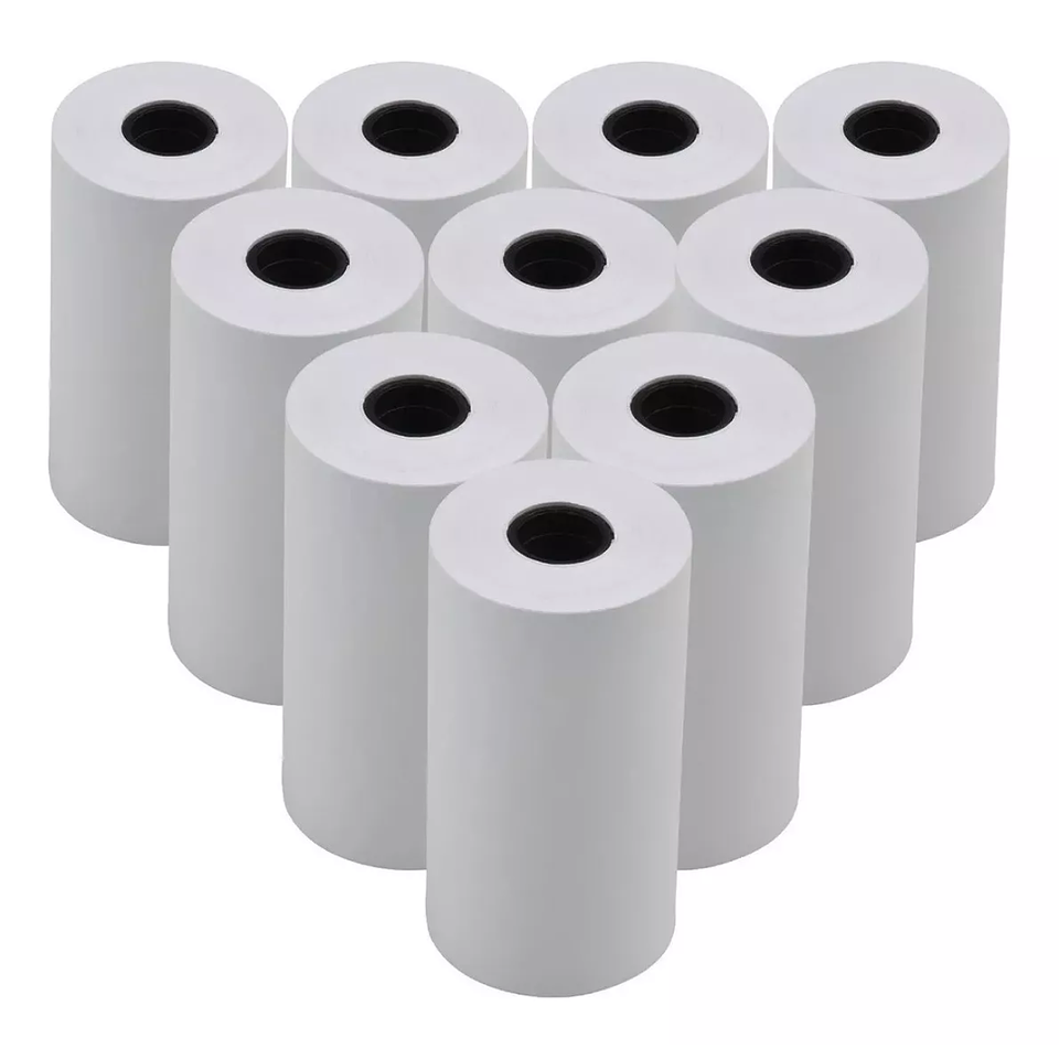 Rollo Termico 58x40mm (10 rollos) Maquina de Cobro POS 2