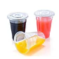Vaso PP Transparente 10oz - 300ml con Tapa Plana (100un) - Miniatura 1