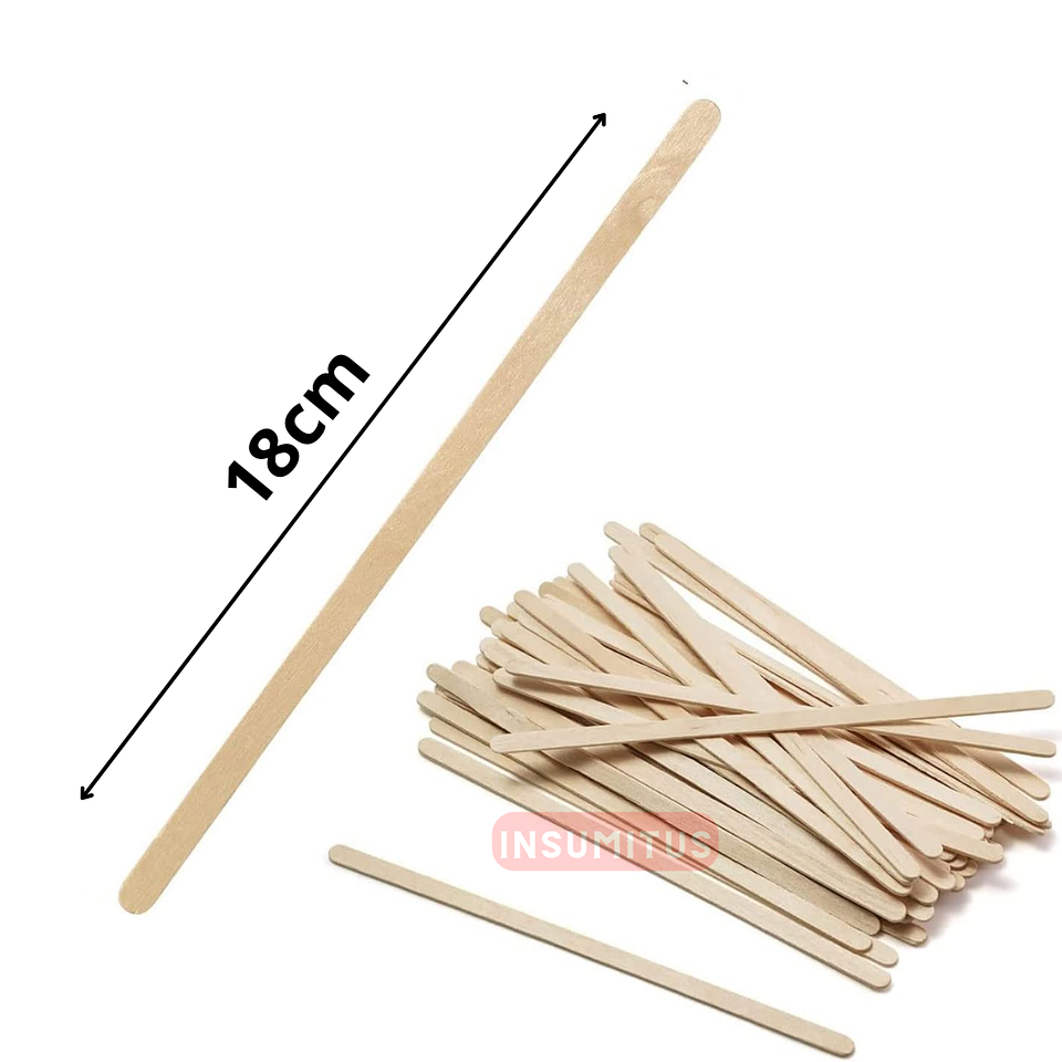 Revolvedores de Madera para Café, Té, Chocolate (1.000 unidades) Insumitus® 3