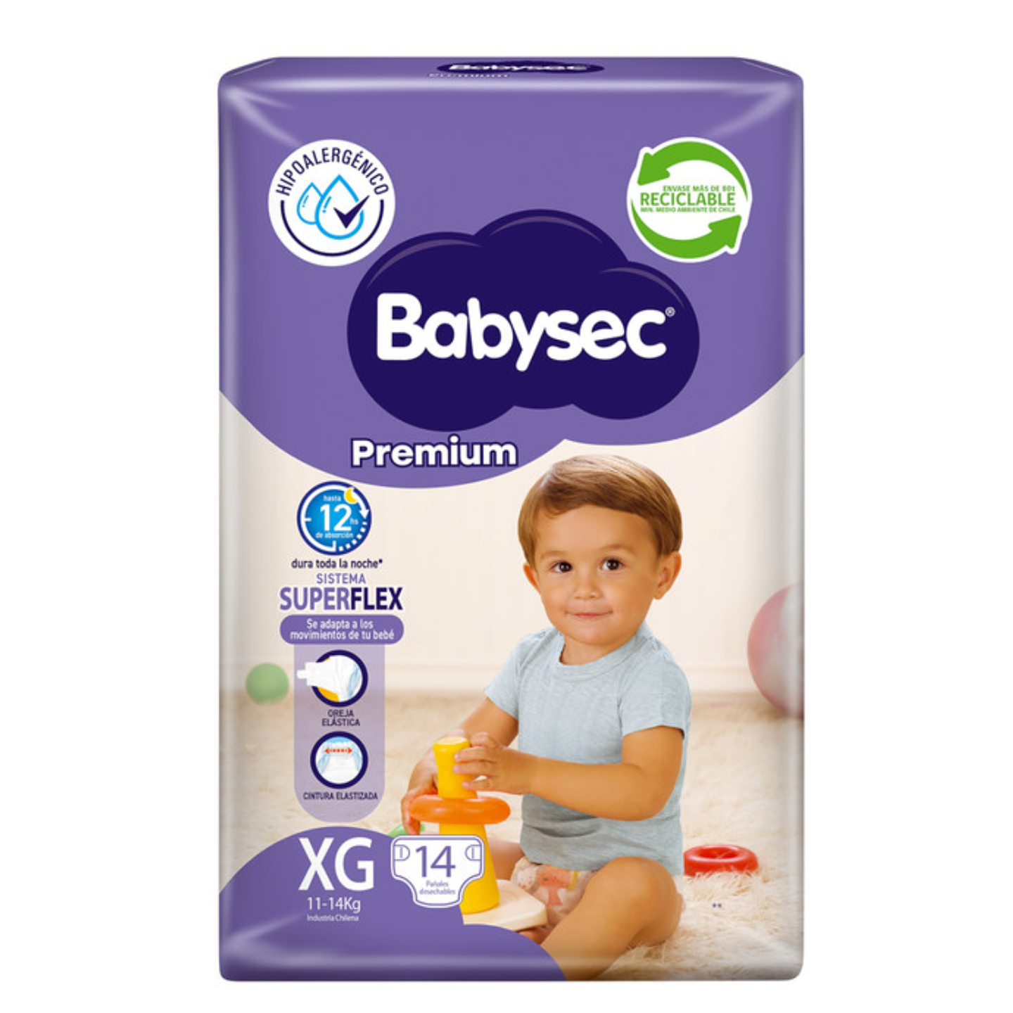 Pañales de Bebé Babysec Premium 4